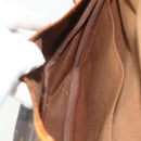 LOUIS VUITTON Monogram Saumur 30 Shoulder Bag M42256 LV Auth ep14523-26