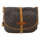 LOUIS VUITTON Monogram Saumur 30 Shoulder Bag M42256 LV Auth ep14523-2