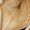 LOEWE Hand Bag Leather Ivory Silver Auth ep14525-11
