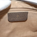 GUCCI GG Supreme Web Sherry Line Bag PVC Beige Gold 89 02 054 Auth ep14529-19