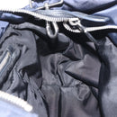 PRADA Hand Bag Nylon 2way Black Silver Auth ep14530A-18