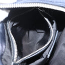 PRADA Hand Bag Nylon 2way Black Silver Auth ep14530A-21
