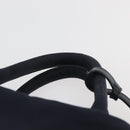PRADA Hand Bag Nylon 2way Black Silver Auth ep14530A-8