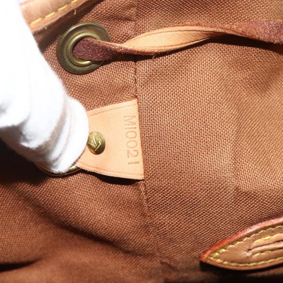 LOUIS VUITTON Monogram Montsouris GM Backpack M51135 LV Auth ep14541