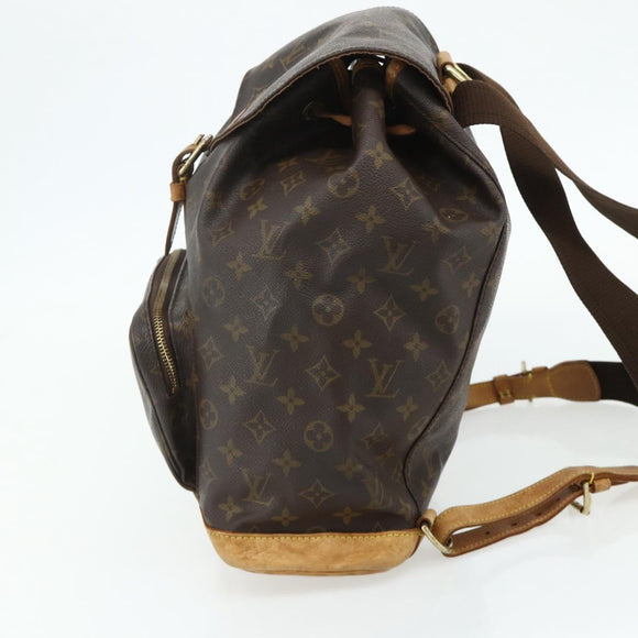 LOUIS VUITTON Monogram Montsouris GM Backpack M51135 LV Auth ep14541