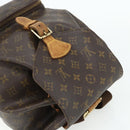 LOUIS VUITTON Monogram Montsouris GM Backpack M51135 LV Auth ep14541-6