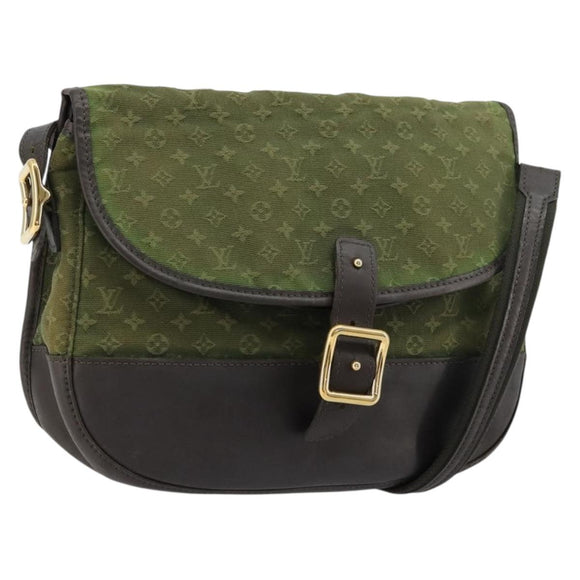 LOUIS VUITTON Monogram Mini Belanger Shoulder Bag TST Khaki M92673 Auth ep14547