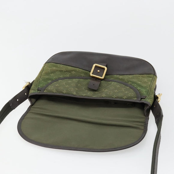 LOUIS VUITTON Monogram Mini Belanger Shoulder Bag TST Khaki M92673 Auth ep14547