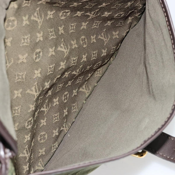 LOUIS VUITTON Monogram Mini Belanger Shoulder Bag TST Khaki M92673 Auth ep14547