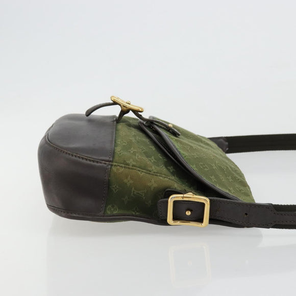 LOUIS VUITTON Monogram Mini Belanger Shoulder Bag TST Khaki M92673 Auth ep14547