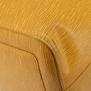 LOUIS VUITTON Epi Keepall 50 Boston Bag Yellow LV Auth ep14549A-9