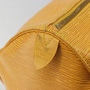 LOUIS VUITTON Epi Keepall 50 Boston Bag Yellow LV Auth ep14549A-19