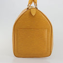 LOUIS VUITTON Epi Keepall 50 Boston Bag Yellow LV Auth ep14549A-4