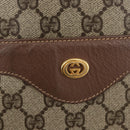 GUCCI GG Supreme Web Sherry Line Bag PVC Beige Gold 002 123 6487 Auth ep14554-17
