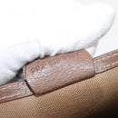 GUCCI GG Supreme Web Sherry Line Bag PVC Beige Gold 002 123 6487 Auth ep14554-12