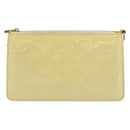 LOUIS VUITTON Monogram Vernis Lexington Pouch Perle M91345 LV Auth ep14558-2