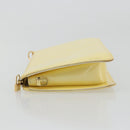 LOUIS VUITTON Monogram Vernis Lexington Pouch Perle M91345 LV Auth ep14558-5