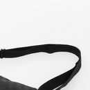 GUCCI GG Canvas Shoulder Bag Black Silver 114273 Auth ep14561-8