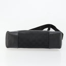 GUCCI GG Canvas Shoulder Bag Black Silver 114273 Auth ep14561-9