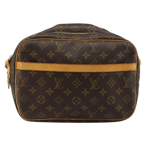 LOUIS VUITTON Monogram Reporter PM Shoulder Bag M45254 LV Auth ep14565