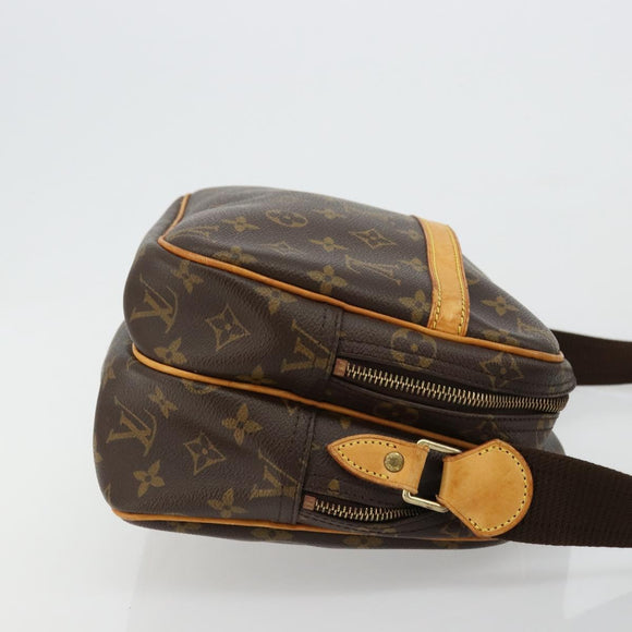 LOUIS VUITTON Monogram Reporter PM Shoulder Bag M45254 LV Auth ep14565