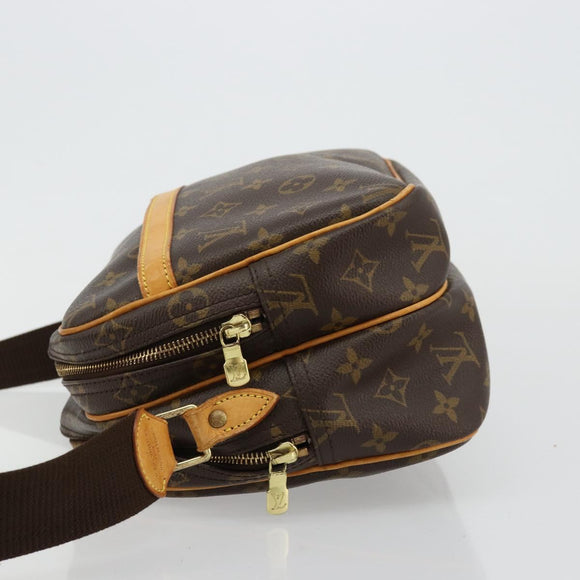 LOUIS VUITTON Monogram Reporter PM Shoulder Bag M45254 LV Auth ep14565