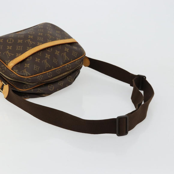 LOUIS VUITTON Monogram Reporter PM Shoulder Bag M45254 LV Auth ep14565