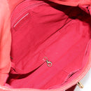 CHANEL Matelasse Chain Shoulder Bag Caviar Skin 2way Red Gold CC Auth ep14575V-19