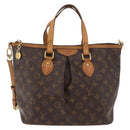 LOUIS VUITTON Monogram Palermo PM Tote Bag M40145 LV Auth ep14576A-13