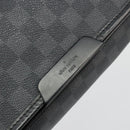 LOUIS VUITTON Damier Graphite Daniel MM Shoulder Bag N58029 LV Auth ep14582-15