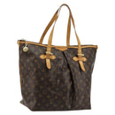 LOUIS VUITTON Monogram Palermo GM Tote Bag M40146 LV Auth ep14586-1