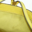 CELINE Luggage Mini Shopper Hand Bag Leather Yellow Auth ep14591V-23