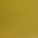 CELINE Luggage Mini Shopper Hand Bag Leather Yellow Auth ep14591V-4