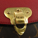 LOUIS VUITTON Monogram Sun Placide Shoulder Bag Red M43713 LV Auth ep14595V-16