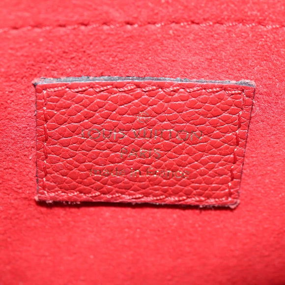 LOUIS VUITTON Monogram Sun Placide Shoulder Bag Red M43713 LV Auth ep14595V