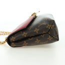 LOUIS VUITTON Monogram Sun Placide Shoulder Bag Red M43713 LV Auth ep14595V-4