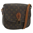 LOUIS VUITTON Monogram Saint Cloud GM Shoulder Bag M51242 LV Auth ep14600-1