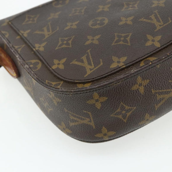 LOUIS VUITTON Monogram Saint Cloud GM Shoulder Bag M51242 LV Auth ep14600