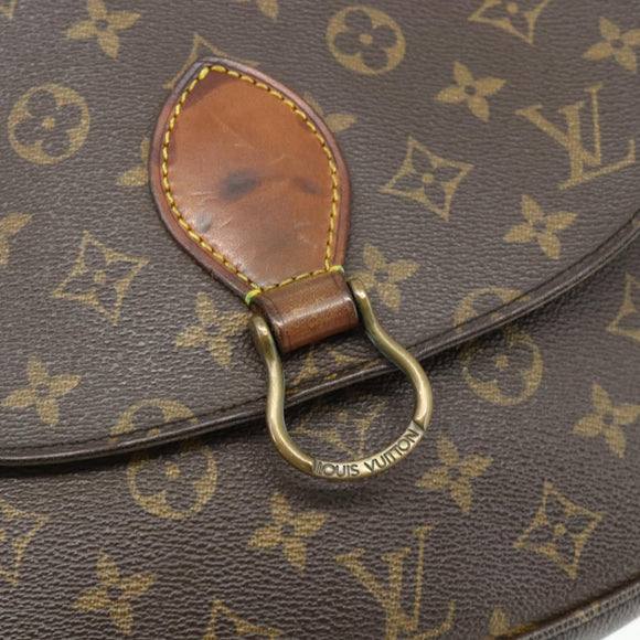 LOUIS VUITTON Monogram Saint Cloud GM Shoulder Bag M51242 LV Auth ep14600