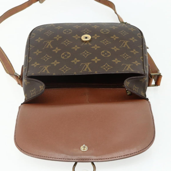 LOUIS VUITTON Monogram Saint Cloud GM Shoulder Bag M51242 LV Auth ep14600