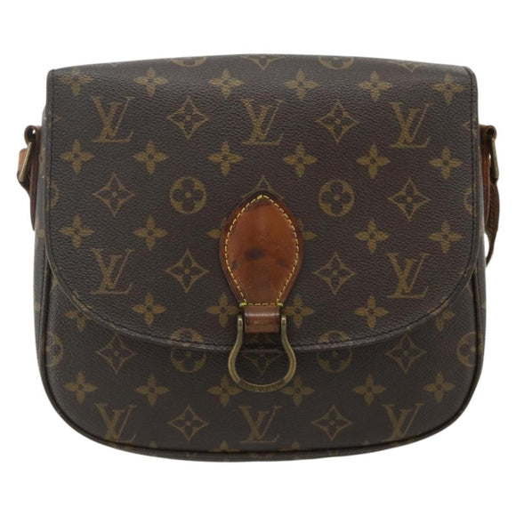 LOUIS VUITTON Monogram Saint Cloud GM Shoulder Bag M51242 LV Auth ep14600