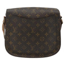 LOUIS VUITTON Monogram Saint Cloud GM Shoulder Bag M51242 LV Auth ep14600-2