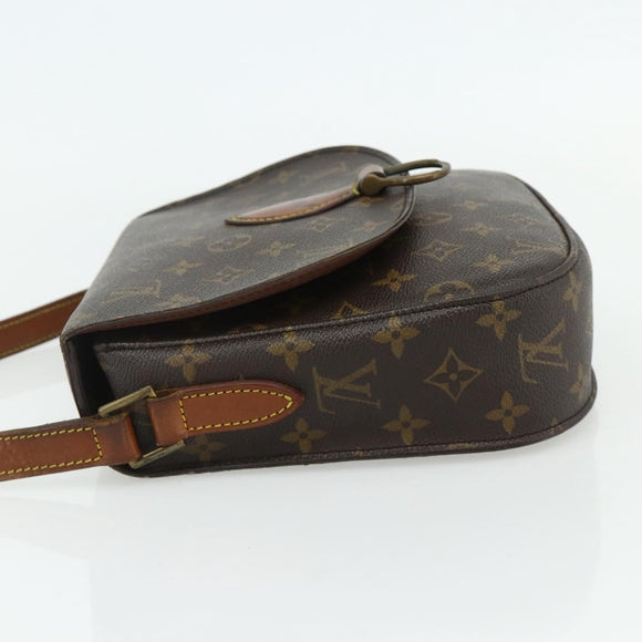 LOUIS VUITTON Monogram Saint Cloud GM Shoulder Bag M51242 LV Auth ep14600