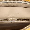 LOUIS VUITTON Monogram Vernis Houston Hand Bag Beige M91004 LV Auth ep14601-15