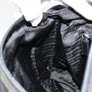 PRADA Shoulder Bag Nylon Black Silver Auth ep14604-21