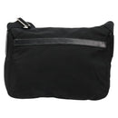 PRADA Shoulder Bag Nylon Black Silver Auth ep14604-3