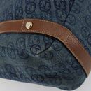GUCCI GG Canvas Interlocking G Abbey Tote Bag Denim Outlet 130736 Auth ep14606A-13