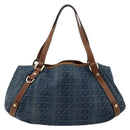 GUCCI GG Canvas Interlocking G Abbey Tote Bag Denim Outlet 130736 Auth ep14606A-2
