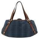 GUCCI GG Canvas Interlocking G Abbey Tote Bag Denim Outlet 130736 Auth ep14606A-3