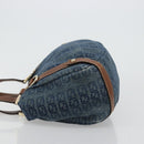 GUCCI GG Canvas Interlocking G Abbey Tote Bag Denim Outlet 130736 Auth ep14606A-5